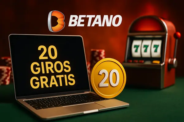 20 giros gratis en betano