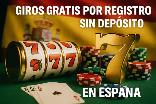 giros gratis por registro sin depósito